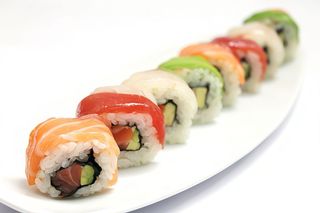 043 - Rainbow maki 8 pezzi