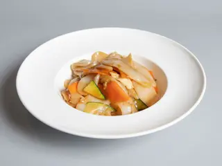180 - Gnocchi di riso con frutti di mare