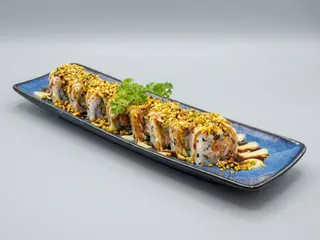 806- Uramaki edamame salmon 8 pezzi