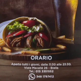 Menu hamburger