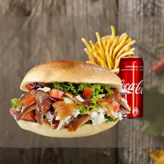Menù panino kebab
