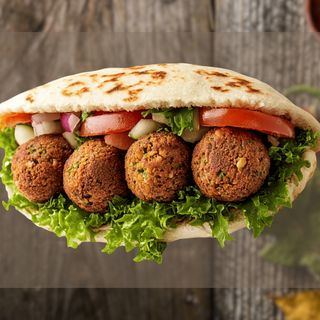 Panino falafel