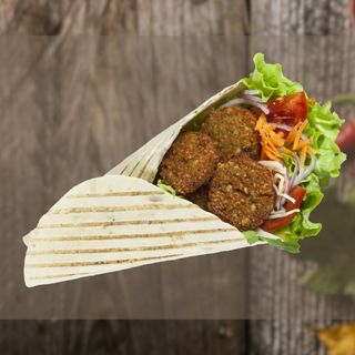 Piadina falafel