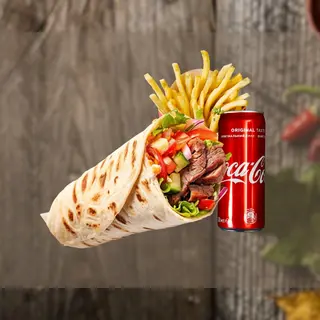 Menù piadina kebab