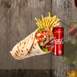 Menù piadina kebab