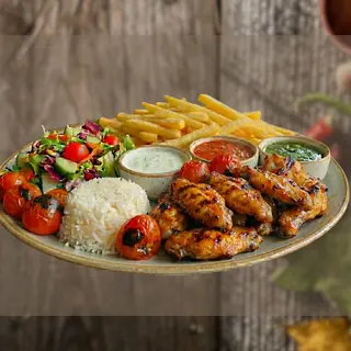 Alette di Pollo alla Griglia  (Izgara Tavuk Kanat)