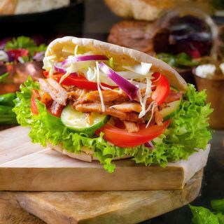 Panino con kebab