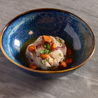 Ceviche di pesce bianco