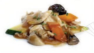 201. Pollo con verdure