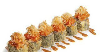 071. Hosso fritto spicy salmone 6 pezzi