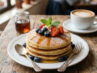 Pancake al cioccolato fondente