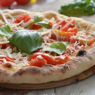 PIZZA MORTADELLA, MOZZARELLA E DATTERINI