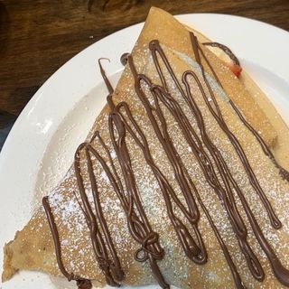 CRÊPES CON NUTELLA E TARTUFO BIANCO