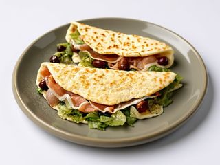 Rucola, stracchino, prosciutto crudo