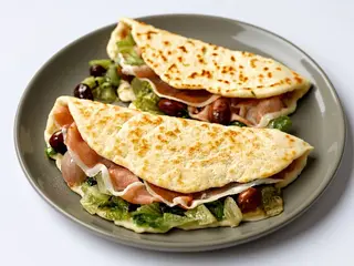 Ventricina e mozzarella