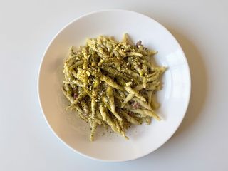 Trofie al pesto di pistacchio