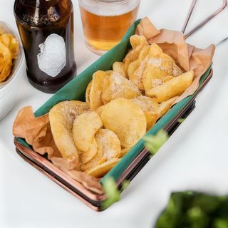 Chips  cacio e pepe