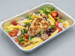 Grigliata mista di pesce e verdure