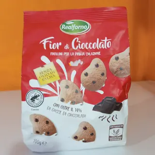 Biscotto Fior di cioccolato frollini per la prima 700 g