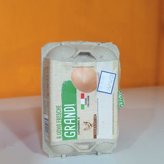 Uova Italiana Allevato a terra Cat A 6 pezzi