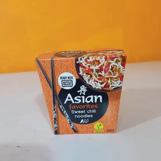 Asian favourites sweets chilli noodles