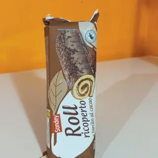 Roll ricoperto e farcito Al cacao 300g
