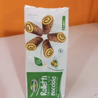 Rolletti farciti alla nocciola  6Rolletti 222g