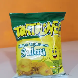 Tortolines chips di platano SALATI 85G