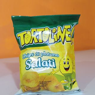 Tortolines chips di platano SALATI 85G