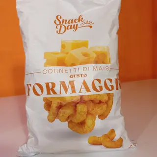 Snack Day cornetti Di mais gusto FORMAGGIO 200gm