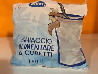 Ghiaccio Alimentare a Cubetti 1kg