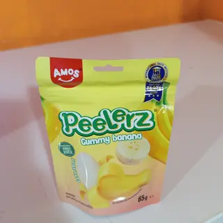 Peelerz gummy banana  naturally flavoured 65g