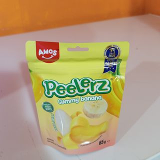 Peelerz gummy banana  naturally flavoured 65g