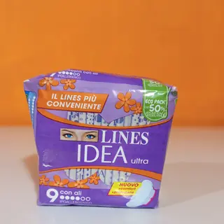Assorbenti Lines idea ultra 9 con Ali