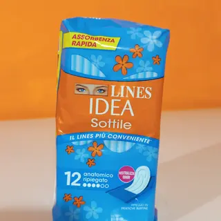 Assorbenti Lines idea sottile 12 anatomico ripiegato o