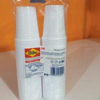 BICCHIERI in plastics Jumbo pack 100