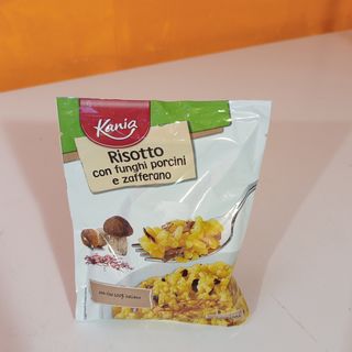 RISOTTO con fungi porcini e zafferano 