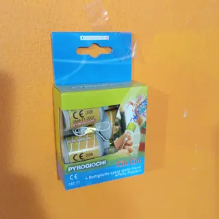 Pyrogichi con con 4 party poppers Cin Cin
