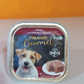 GOURMET pate con manzo &fegato Cane