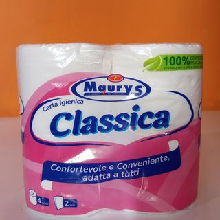 Carta lgienica 4 rotoli