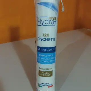 Struccante Vivi hydra 120 dischetti 100%cotone