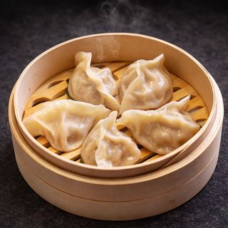 1. Ravioli con maiale - 5 pezzi