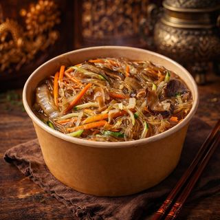 52. Spaghetti di soia con verdure