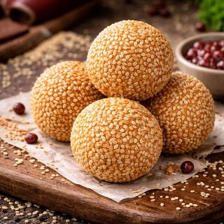 92. Palline di sesamo - 4 pezzi