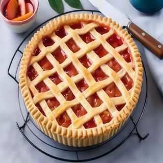 Crostate con confetture intera