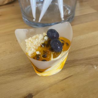 Monoporzione semifreddo cheesecake maracuja