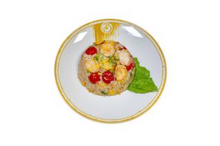 Khao phad khung ( riso saltato gamberi)