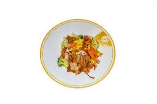 Phad see ew neua(Pappardelle manzo)