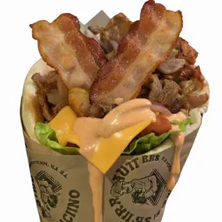 Crispy Bacon Kebab