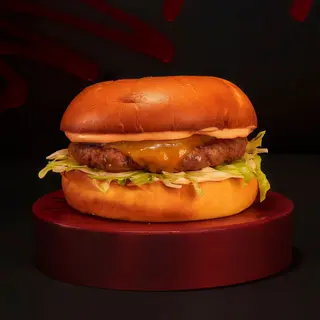 Menu Beef Scandal burger